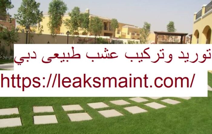 توريد وتركيب عشب طبيعى دبي